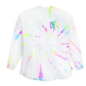 Walt Disney World Neon Splatter Disney Adult Spirit Jersey